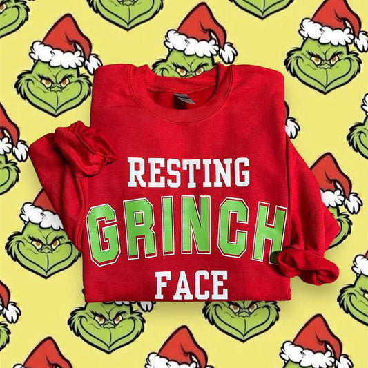 Resting Grinch Face Crew